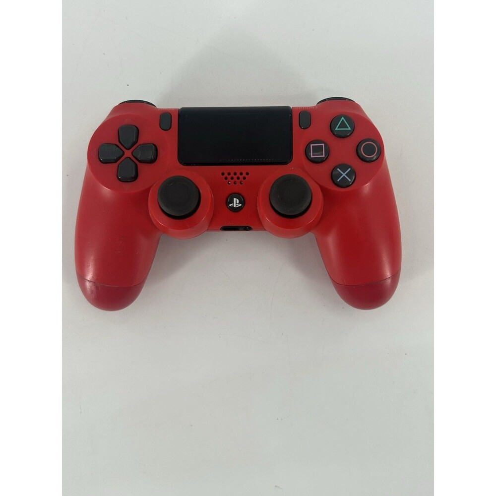 Sony Wireless DualShock Controller Playstation 4 Magma Red Tested Fast Shipping